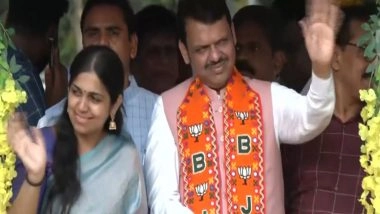 India News | Devendra Fadnavis, Suresh Gopi Hold Road Shows in Keralam Ahead of Assembly Elections