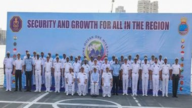 India News | Minister of State for Defence Sanjay Seth Flags off IOS SAGAR from Mumbai