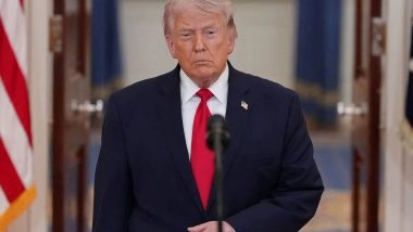 World News | Trump Imposes 100% Tariff on Patented Drug Imports; Revises Metal Duties