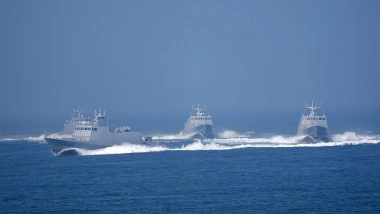 World News | Taiwan Detects 2 Sorties of Chinese Aircraft, 7 Vessels, 2 Ships Around Itself