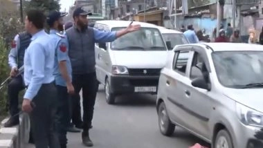 India News | Experimental Traffic Changes Rolled out in Srinagar to Ease Peak-hour Congestion