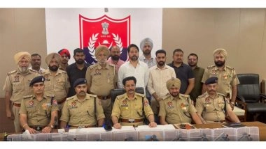 India News | Punjab Police Thwarts Major Crime Under Gang War; Arrests 4, Recovers 10 Weapons