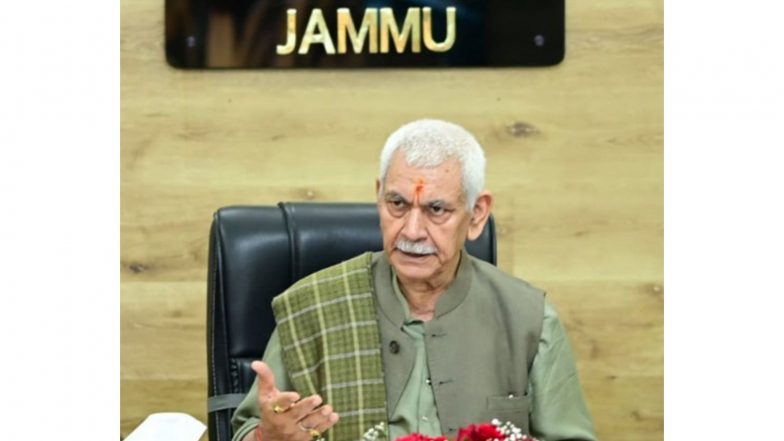India News | J-K LG Sinha Orders Magisterial Probe into Ganderbal Encounter