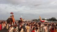 Business News | When Runways Bow to Ritual: Thiruvananthapuram Airport Pauses Flights for Arattu Procession