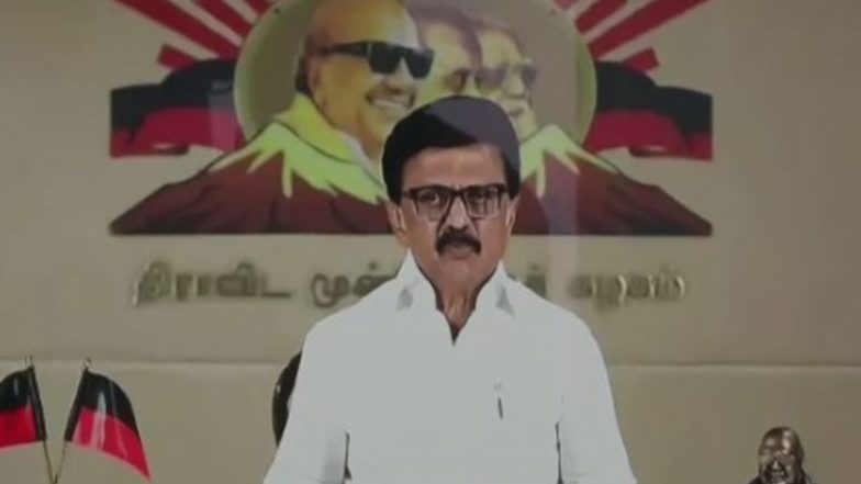 India News | TN CM MK Stalin Addresses DMK Functionaries Through Video Conferencing