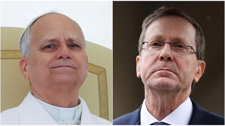 World News | Israeli President Herzog Discuss West Asia Conflict with Pope Leo XIV; Calls for Cooperation in Fight Against Anti-semitism