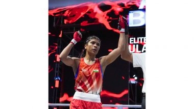Sports News | Asian Boxing Championships: India Assure 3 Medals as Nikhat, Priya, Preeti Enter Semifinals