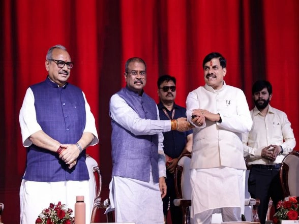 India News | MP CM Yadav, Union Minister Dharmendra Pradhan Inaugurate 'Mahakal: The Master of Time' Conference, Science Centre in Ujjain