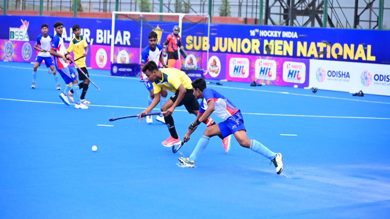 Sports News | Goans Hockey, Hockey Uttarakhand, Hockey Arunachal Register Wins on Day 3 of 16th Hockey India Sub Junior Men National Championship 2026 in Rajgir