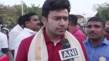India News | Annamalai's Popularity and Campaign Will Translate into BJP's Victory: Tejasvi Surya Ahead of Polls
