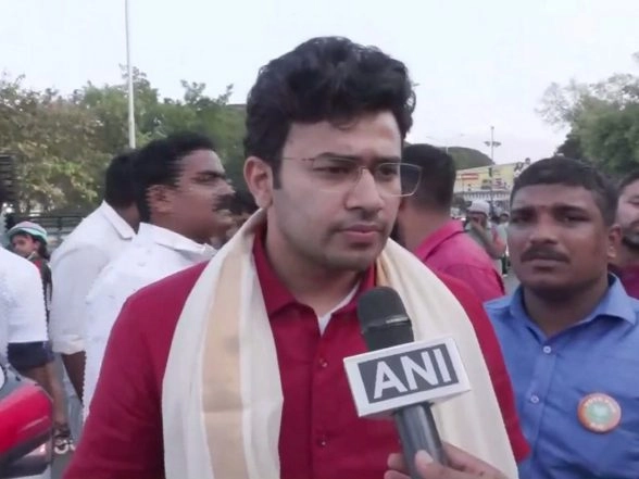India News | Annamalai's Popularity and Campaign Will Translate into BJP's Victory: Tejasvi Surya Ahead of Polls