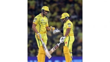 Sports News | IPL 2026: Mhatre, Dube Help CSK Put 210-run Target for Punjab Kings