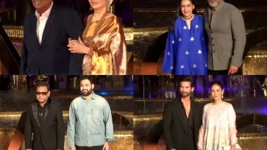 Entertainment News | NMACC Completes Three Years: Shahid Kapoor, AR Rahman, Suniel Shetty, More Stars Attend Celebrations