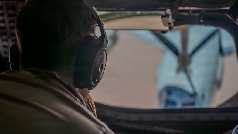 World News | US Crew Member Rescued After F-15E Shot Down over Iran; Search Ongoing for Second Airman: Report