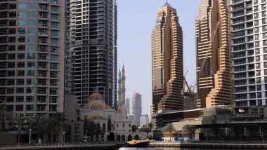 World News | UAE: Debris from Aerial Interception Falls Onto Building in Dubai Marina, No Injuries Reported