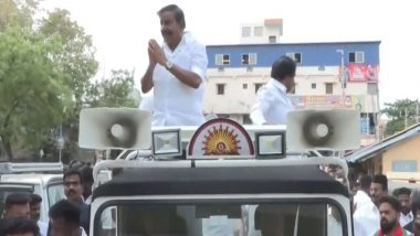 India News | Tamil Nadu Polls: DMK's KN Nehru Campaigns in Tiruchirappalli West, Highlights Development Work