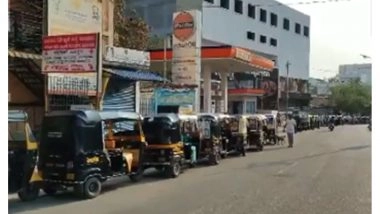 India News | Fuel Frenzy in Raichur: Long Queues at LPG Stations as Supply Rumours Spark Panic