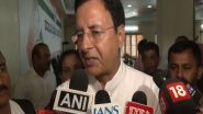 India News | Karnataka Congress Demands Apology from BJP over Its MP Pratap Simha's Derogatory Remarks on CM Siddaramaiah