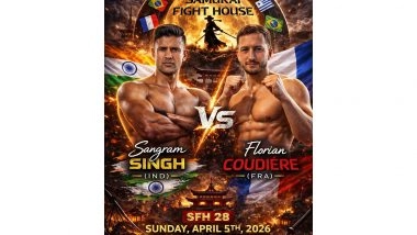 Sports News | In the Face-off, Florian Coudier Looked Aggressive and Sangram Singh Calm