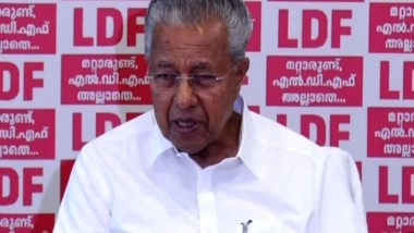 India News | Kerala CM Slams Rahul Gandhi, Says Congress Has No Right to Judge Left's Defence of Secularism
