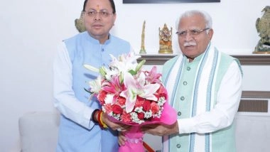 India News | Uttarakhand CM Meets Union Power Minister