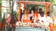 India News | Keralam Polls: Amit Shah Holds Roadshow for BJP Candidate KP Prakash Babu in Beypore