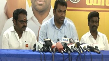 India News | TVK's Arjuna Alleges DMK Sidelining, Claims Strong Public Reception for Party