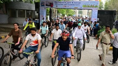 Sports News | 68th Edition of Fit India Sundays on Cycle Celebrates World Health Day