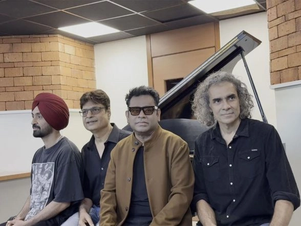 Entertainment News | AR Rahman, Diljit Dosanjh Collaborate for Soulful Song in Imtiaz Ali's 'Main Vaapas Aaunga'