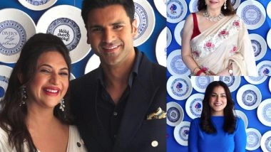 Entertainment News | Kunika, Shraddha Arya, More TV Celebs Attend Divyanka-Vivek's Baby Shower Ceremony