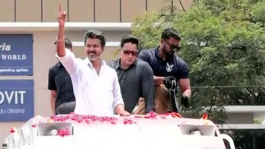 India News | Tamil Nadu Polls: TVK Chief Vijay Cancels Election Campaign in Chennai, Citing Time Constraints