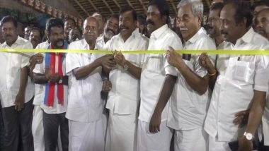India News | DMK's KN Nehru Inaugurates Tiruchirappalli West Campaign Office Ahead of Tamil Nadu Polls