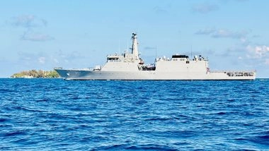 World News | IOS Sagar Makes First Port Call of Overseas Deployment at Maldives