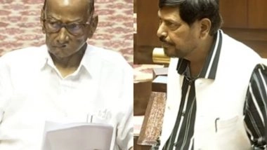 India News | Parliament: Sharad Pawar, Ramdas Athawale Among Others Take Oath as Rajya Sabha MPs