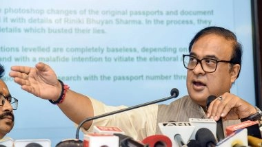 India News | Himanta Biswa Sarma Claims Replicating 'fake' Wyoming LLC Used by Congress Amid Passport Row