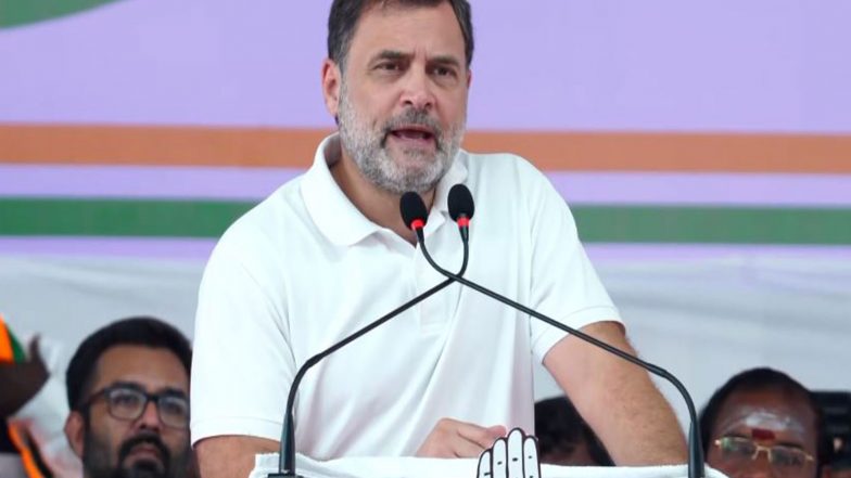 India News | 30% Commission on All Contracts... Govt Has Become 'commission Agent': Rahul Gandhi in Puducherry