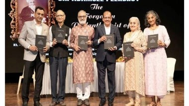 Business News | Forgotten No More: New Book Revisits the Remarkable Life of Sir Adamjee Peerbhoy