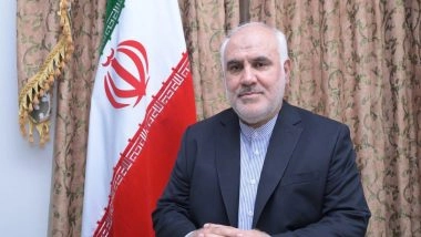 World News | Iranian Envoy Hails India's Call for Restraint, Says New Delhi Can Play 'highly Effective Role'