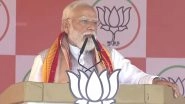 India News | PM Modi Cautions Public Against Congress in Assam, Highlights Commitment to Maintain Stable Petrol-diesel Rates Amid Global Crisis