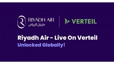Business News | Riyadh Air NDC Content Goes Live on Verteil, Enabling Global Access to Its Offer & Order Retailing Platform