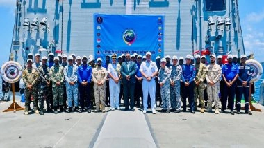 World News | INS Sunayna Reaches Male Under IOS SAGAR, Boosts India-Maldives Maritime Cooperation