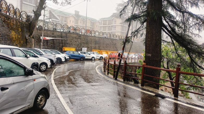 India News | Heavy Rainfall in 5 Himachal Districts, IMD Issues Orange Alert