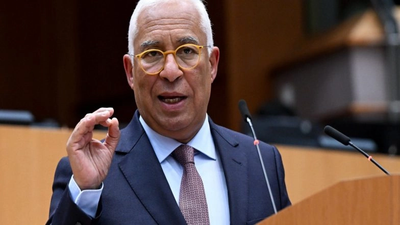 World News | European Council President Urges Diplomacy, Freedom of Navigation Through Hormuz Amid West Asia Conflict