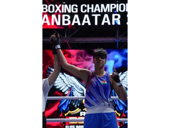 Sports News | Asian Boxing C'ships 2026: Preeti Downs Paris Olympics Bronze Medalist Aeji Im to Reach Final