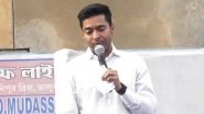 India News | 'PM Modi, Shah Couldn't Muster Courage': Abhishek Banerjee on Pakistani Defence Minister's 'Kolkata Strike' Threat