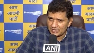 India News | BJP Govt & Police Must Come out of Their Anti-Dalit Mindset: AAP's Saurabh Bharadwaj