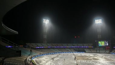 Sports News | IPL 2026: PBKS and KKR Share Points as Rain Forces No Result at Eden Gardens