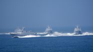 World News | Taiwan Detects 8 PLAN Vessels, 1 Official Ship Around Its Territory