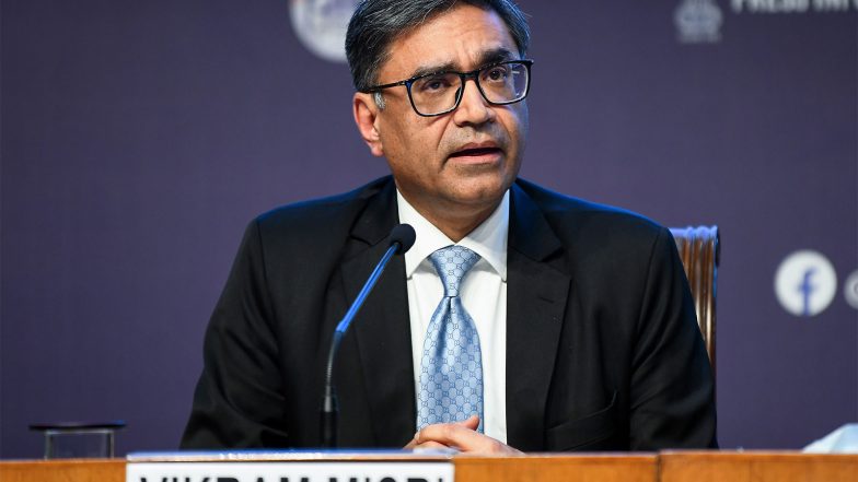 World News | Foreign Secretary Vikram Misri's US Visit to See Discussions on Global Developments, Bilateral Ties