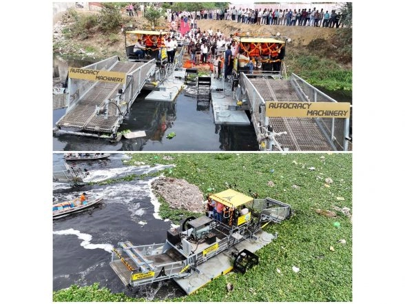 Business News | Autocracy Machinery Deploys Advanced Dual-Purpose Weed Harvesters to Strengthen Delhi's Water Infrastructure